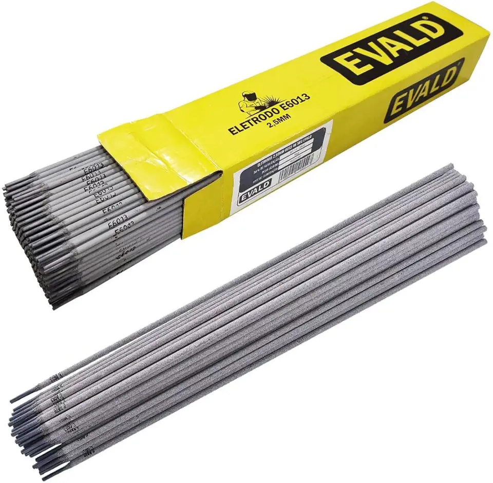 EVALD Eletrodo para Solda E6013 2,5MM Caixa 5,0KG