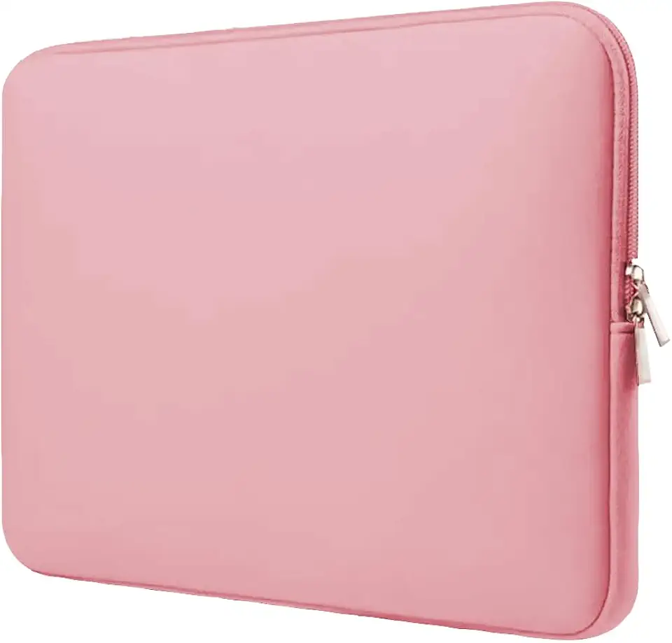 Capa Case Maleta Para MAcbook Air/Pro Notebook Dell/Sansung/Acer/Lenovo/Ultrabook (Rosa Bebê, 13.3'' - 33cm x 23,5cm)