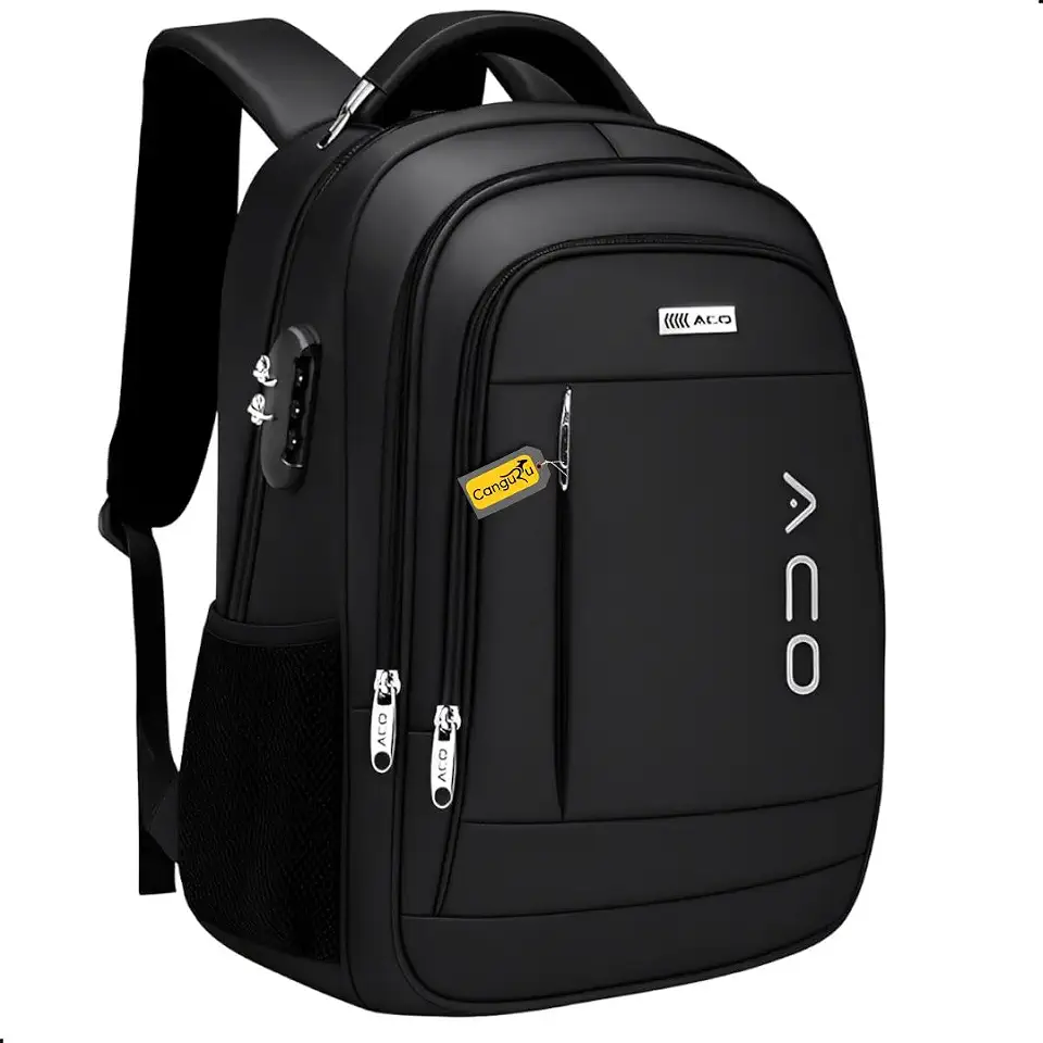 Mochila Bolsa Masculina Feminina Notebook Reforçada Semi Impermeável Executiva Faculdade Trabalho Viagem Resistente Cabo De Aço Saída Usb Saída Fone de Ouvido