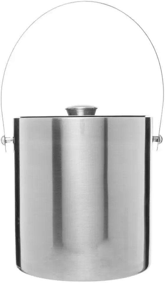 WOLFF - Balde de Gelo de Aço Inox Old Fashioned