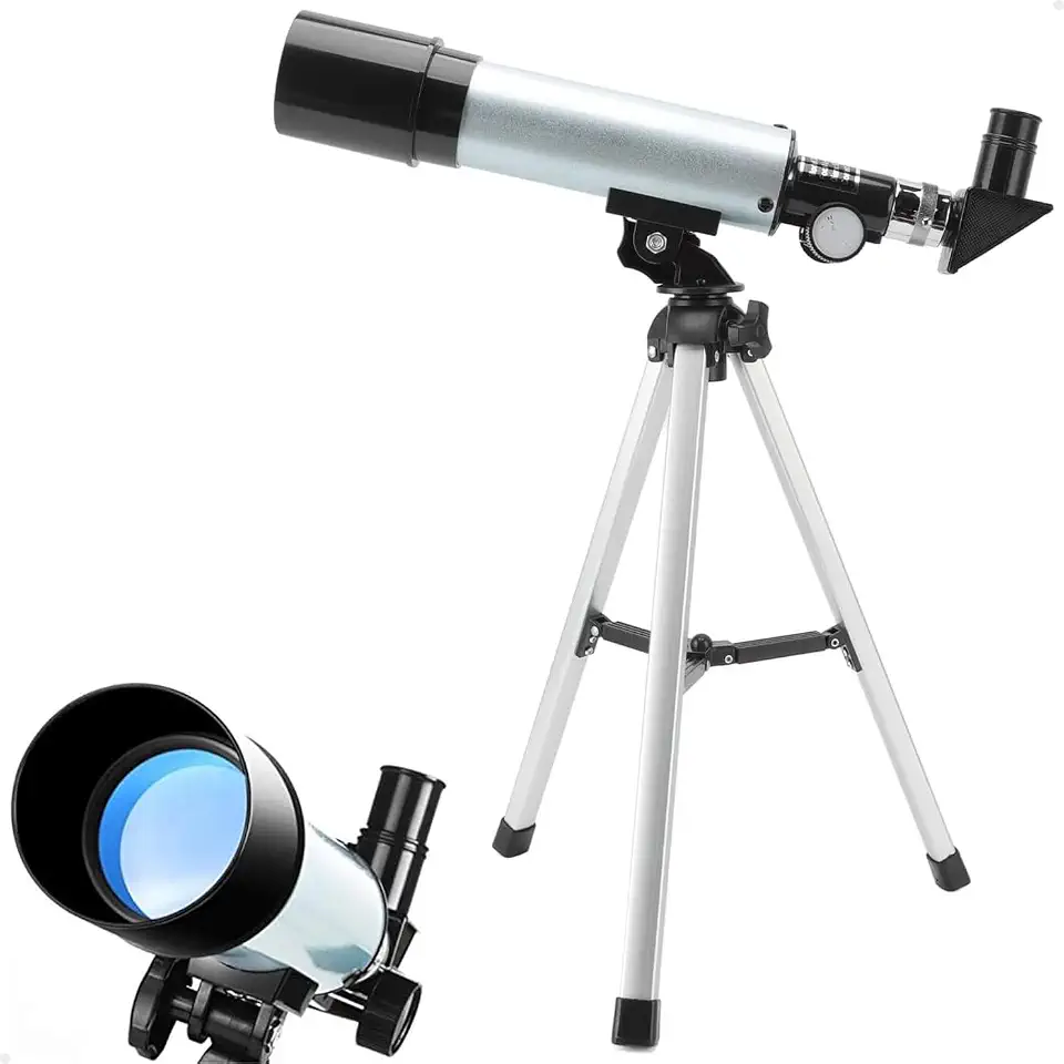 Luneta Lunar 360x50 Telescópio Astronômico Lorben F36050 Refrator Terrestre GT6314