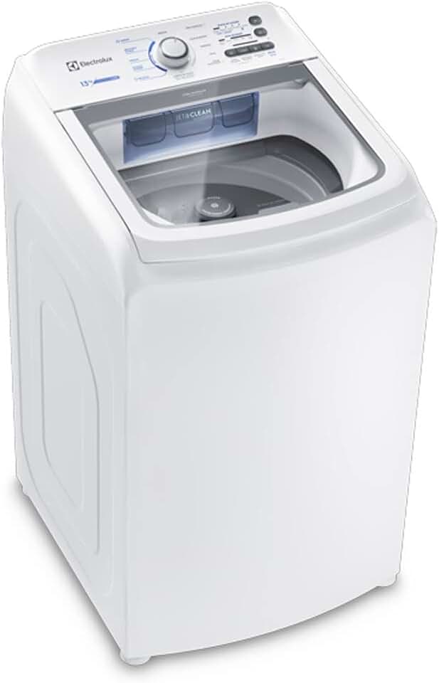Máquina de Lavar Electrolux 13kg Branca Essential Care com Cesto Inox e Jet&Clean (LED13)