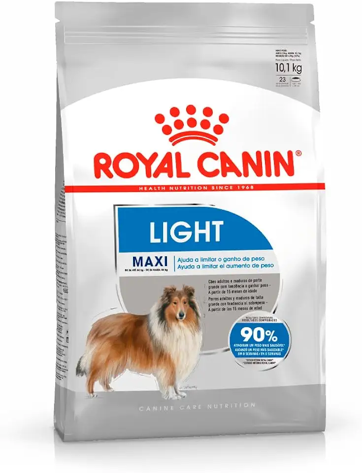 Ração Maxi Light para Cães Adultos Royal Canin 10,1kg