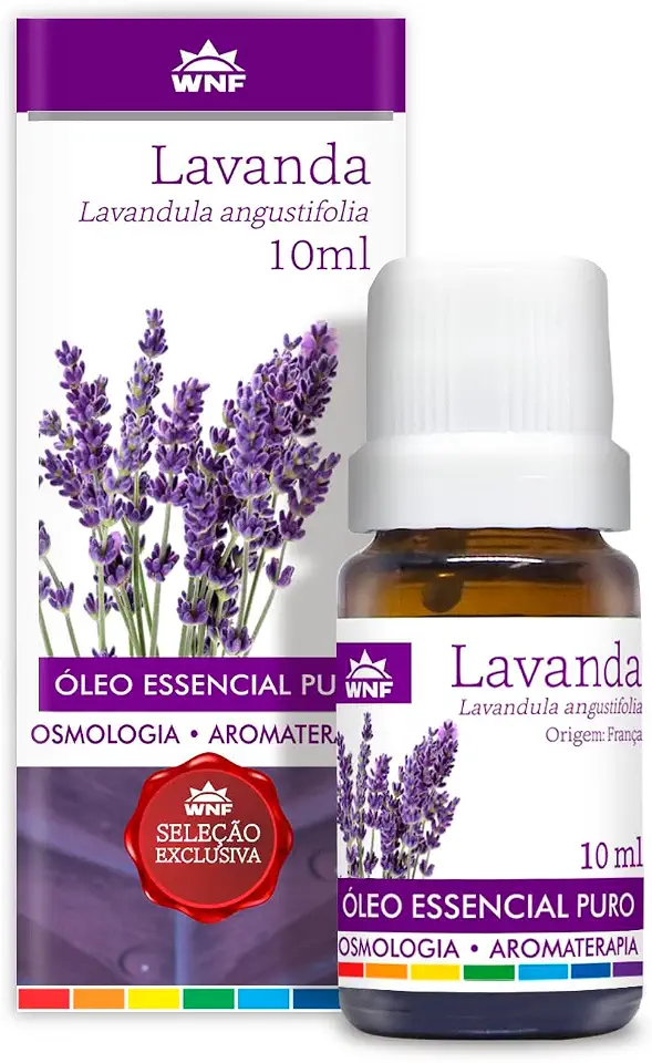 WNF Óleo Essencial Lavanda Francesa 10 Ml - Lavandula Angustifolia Wnf