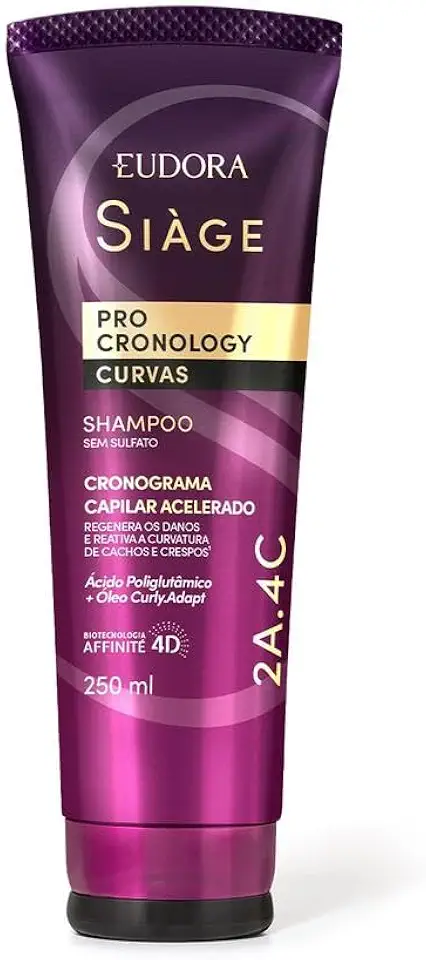Eudora Siàge Pro Cronology Shampoo Curvas 250ml