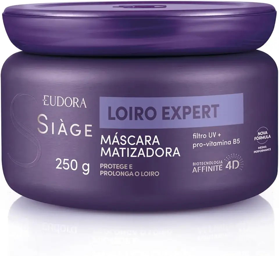 Eudora Máscara Capilar Siàge Loiro Expert Matizadora 250g