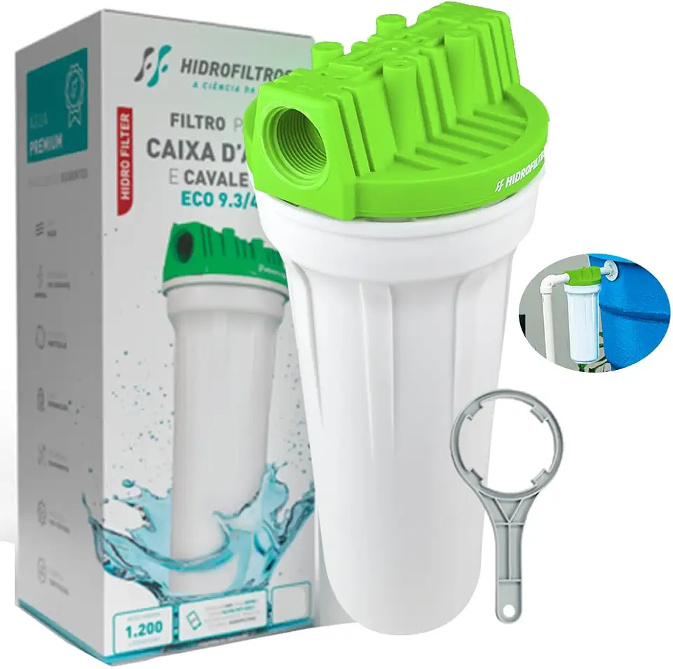 Filtro Hidrofiltros Caixa D'água ou Cavalete 9 3/4 25m Eco