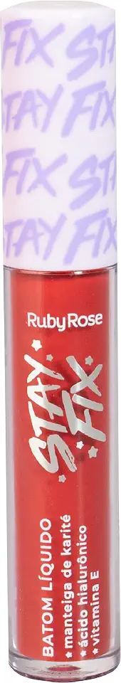 Batom Líquido Stay Fix HB5695 CS60 Electra 5 Ruby Rose