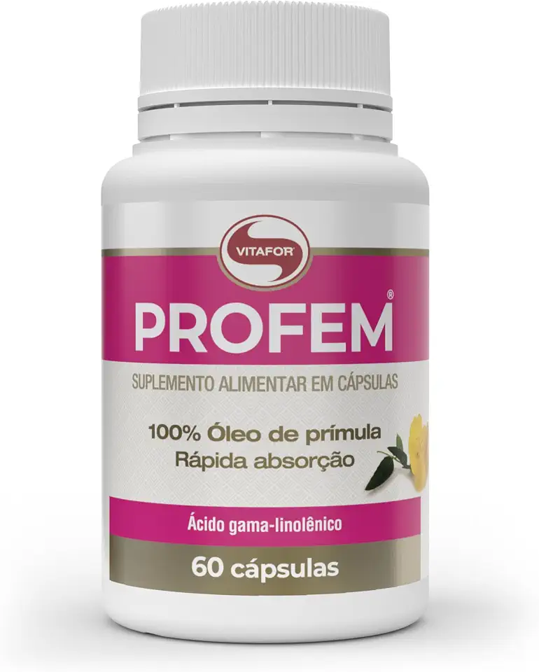 ProFem Óleo de Prímula (60 Caps), Único, VitaFor
