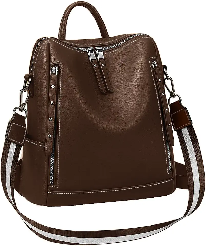Mochila Bolsa Feminina 2 em 1 Reforçada Com Alça Transversal Moderna Casual Trabalho Passeio Dia a Dia