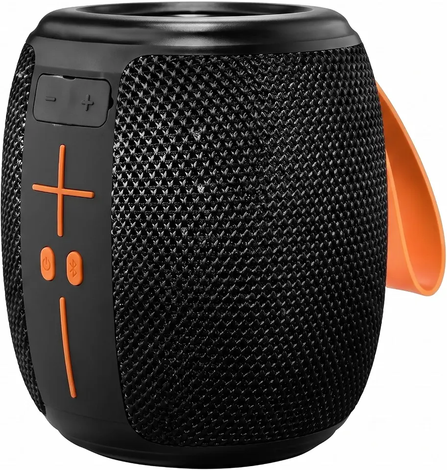 Caixa de Som Bluetooth Portátil 20W Potente com Graves, Resistente à Água, Bateria de Longa Duração, Entrada USB, USB-C e Micro SD, Som Estéreo TWS, Ideal para Festa, Praia e Churrasco