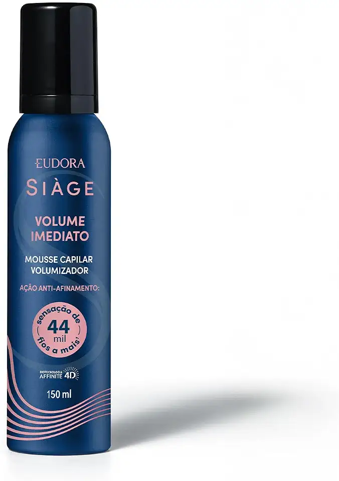 Eudora Siàge Mousse Volumizador Volume Imediato 150ml