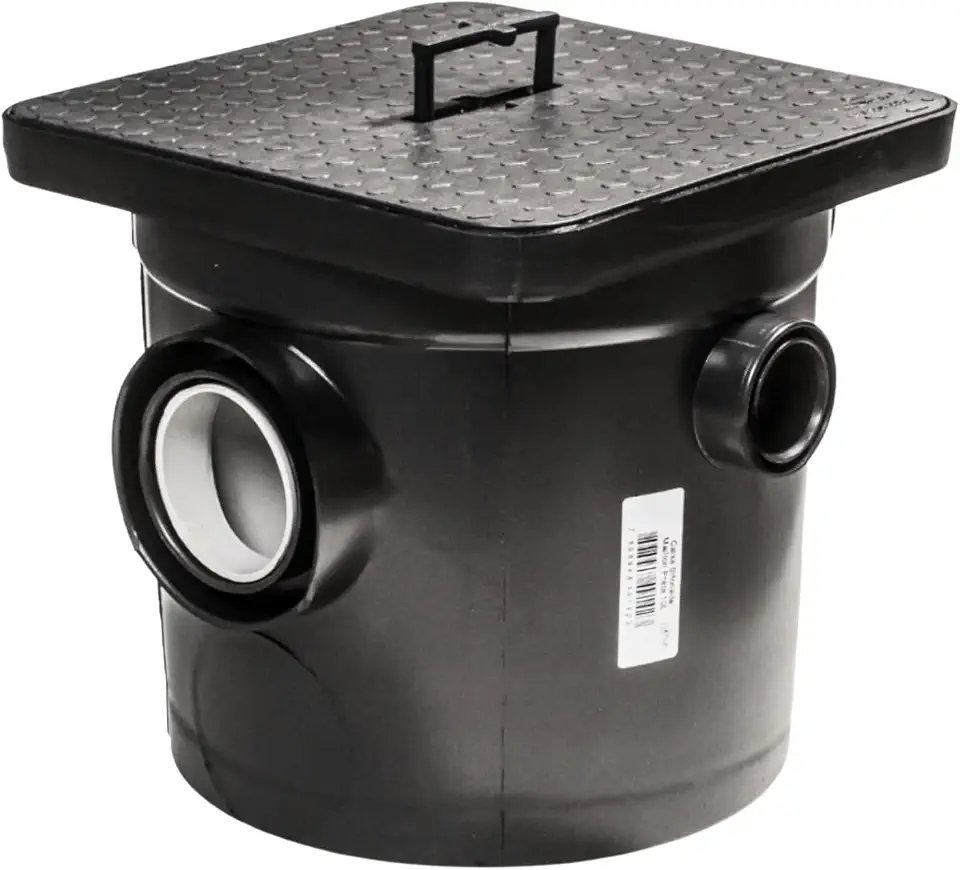 Caixa De Gordura 10 Litros Sifonada Pequena 250 X 225 X 75 Mallton