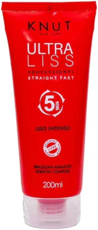 MÁSCARA TRATAMENTO ACIDIFICANTE CAPILAR KNUT PROGRESSIVA DE CHUVEIRO ULTRA LISS 200g