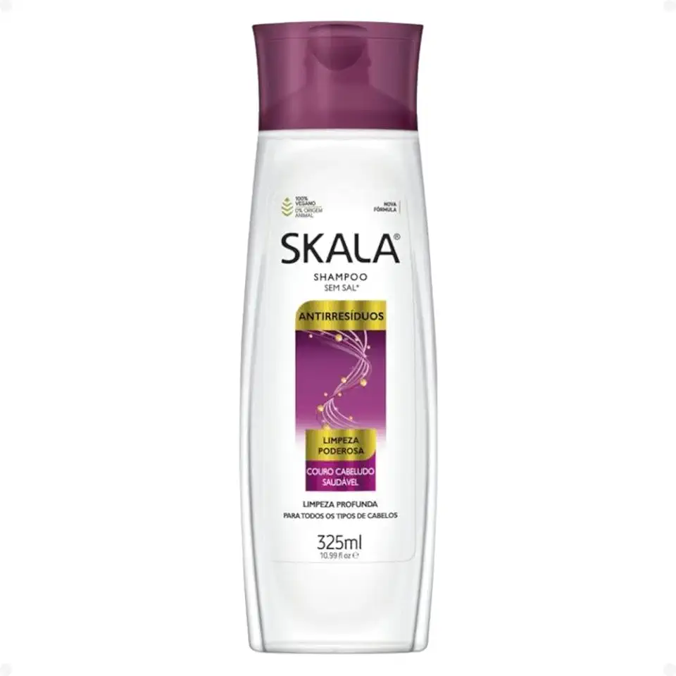 SKALA Shampoo Anti-Resíduos Limpeza Profunda 325 Ml Skala