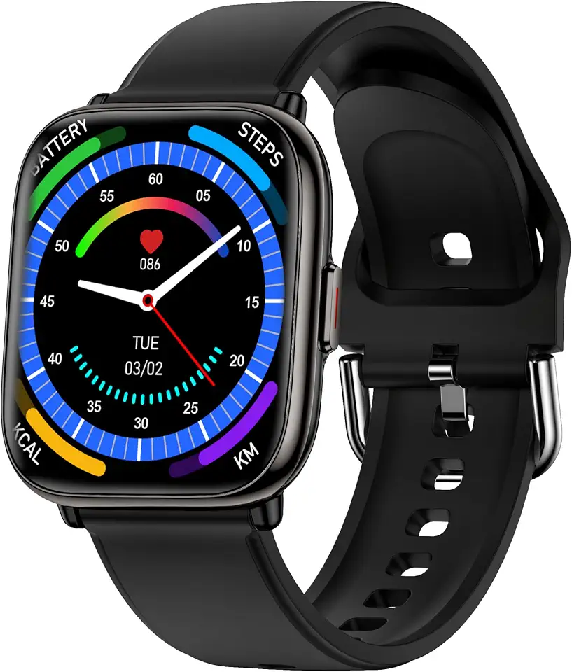 SmartWatch Lefal T59 Modelo 2026 41mm Com Tela Full Amoled e Chat GPT Monitoramento de Atividades (Preto)