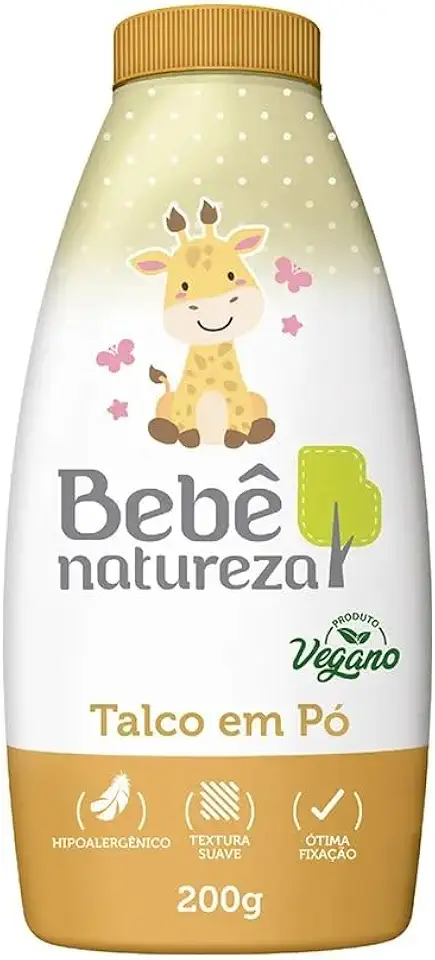 Talco em Pó Suave Bebê Natureza 200g