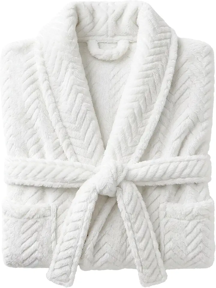 WOLFF - Roupão Feminino Cloud GG Branco Microfibra