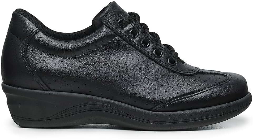 Tênis Ortopédico Feminino Casual Confort com Cadarço Reforçado Macio e Leve