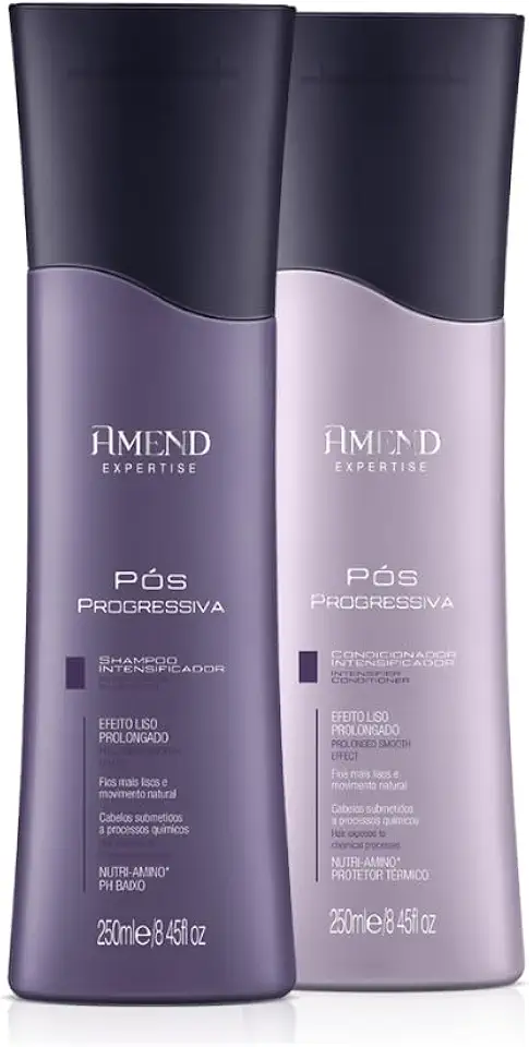 Amend Expertise Pós Progressiva Shampoo 250ml + Condicionador 250ml