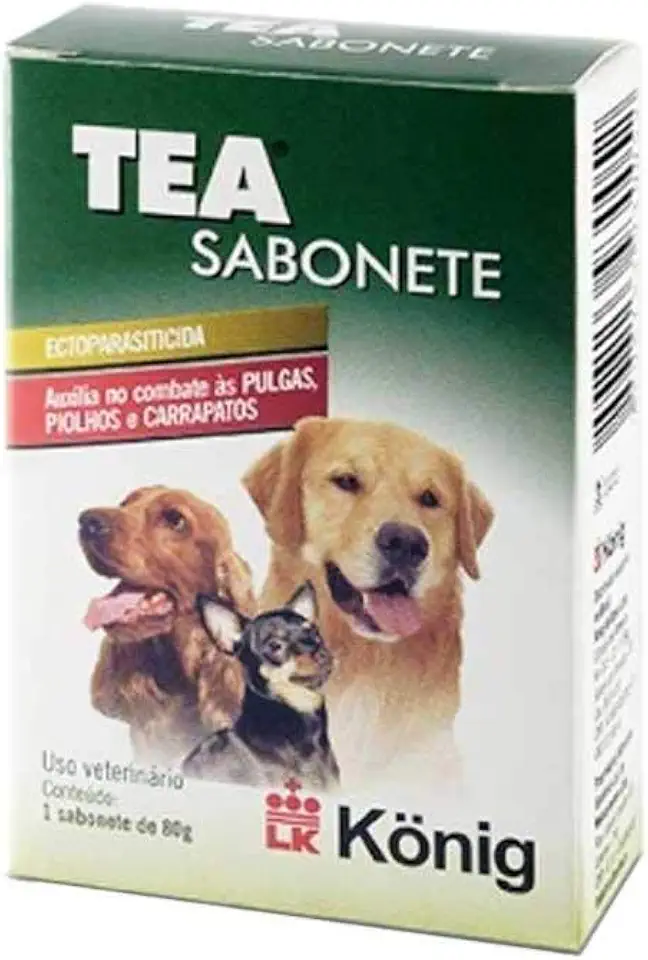 SABONETE TEA - Antipulgas e carrapatos para cães