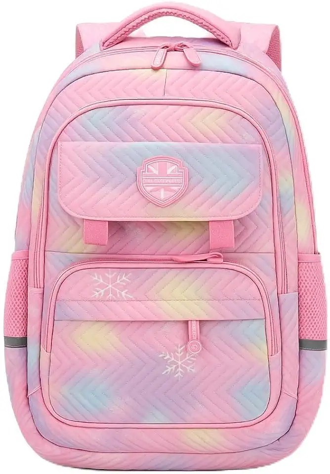 Mochila Escolar Unissex Reforçada em Poliester com Alças Confortáveis e Bolsos Inteligentes para Livros Estojo e Lancheira Tamanho Compacto Ideal para Estudantes