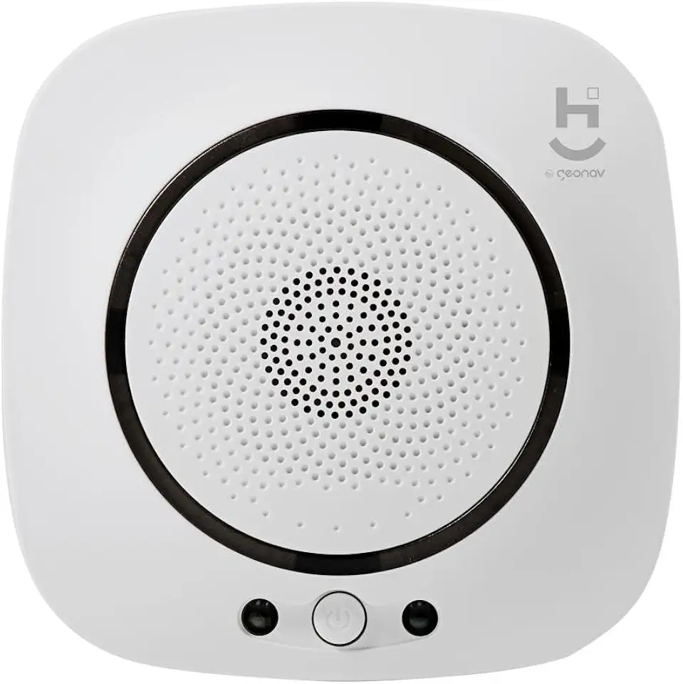 Geonav, Sensor de Monóxido de Carbono Inteligente Wi-Fi, uso doméstico, Hi by Geonav, Branco