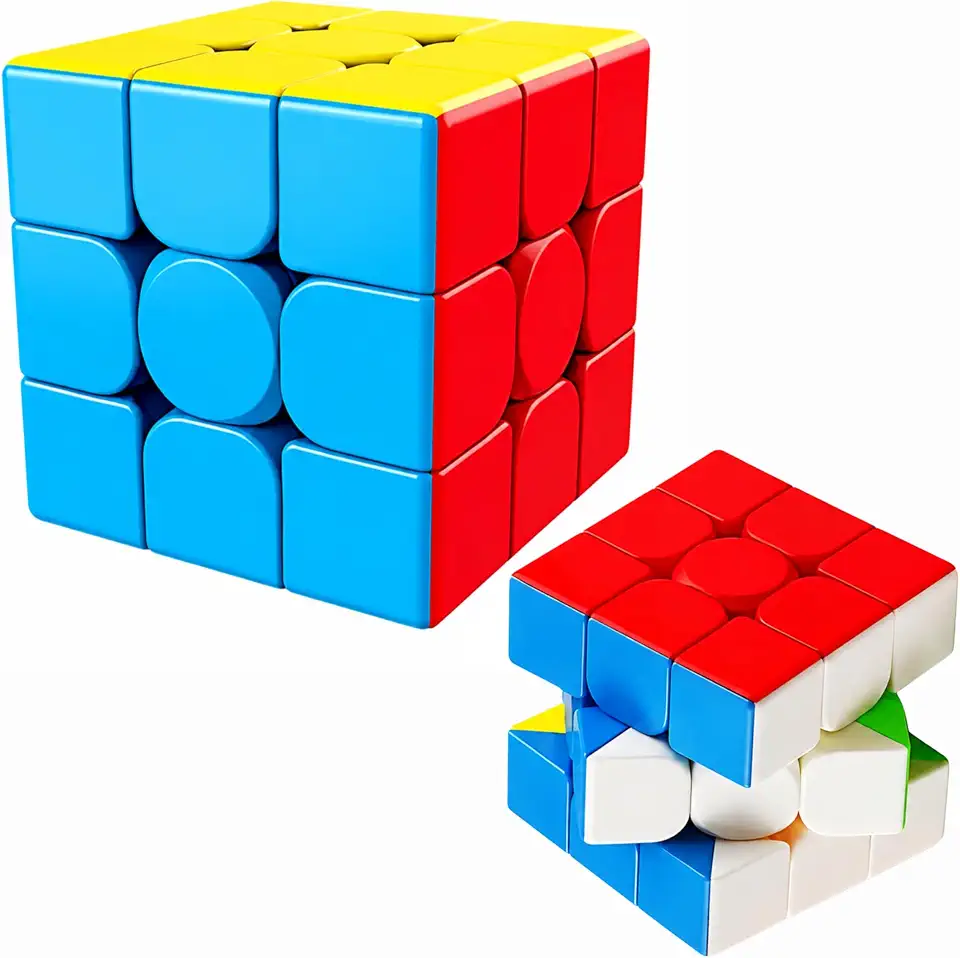 Cubo Mágico Profissional 3x3x3 Alta Velocidade Antiestresse e Competição