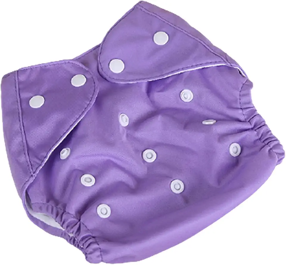 Fraldas de bolso de tecido macio para bebês, tamanho único, lavável, reutilizável, ecológica para bebês, meninas e meninos, design de fivela, fraldas de bolso de pano de bebê
