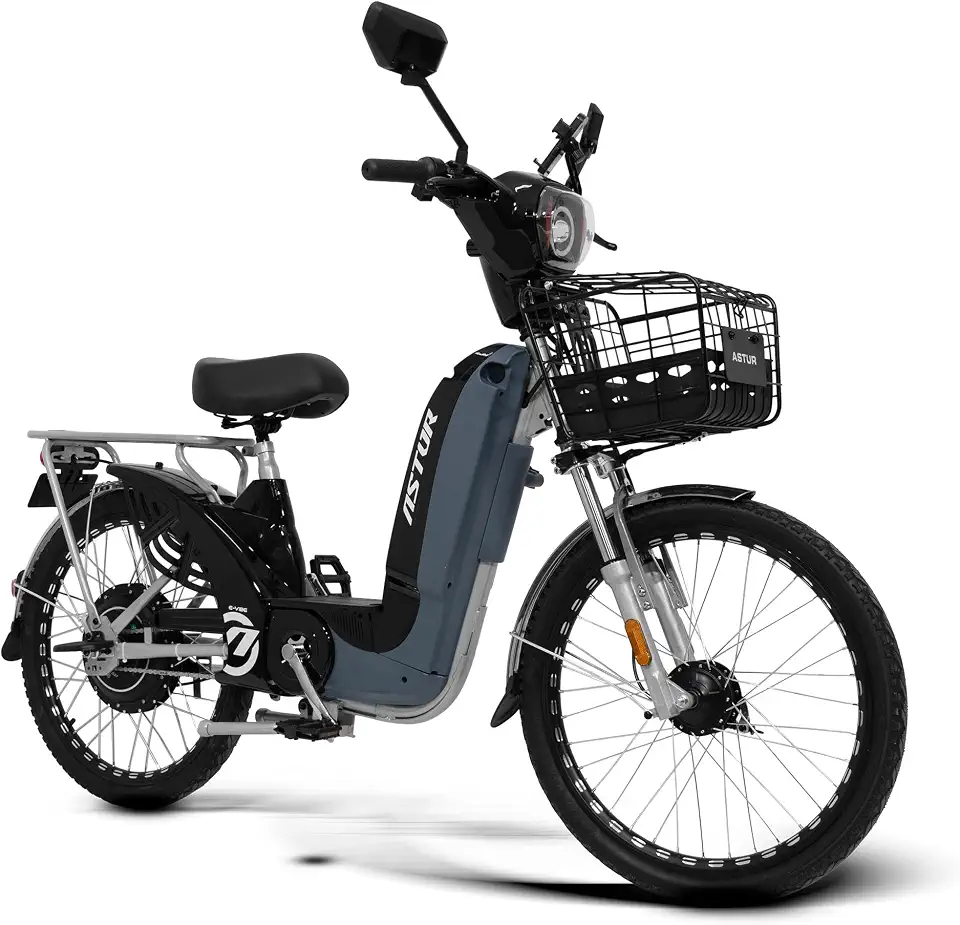 Bicicleta Elétrica 800w Astur com Acelerador E-Vibe 48V 15AH