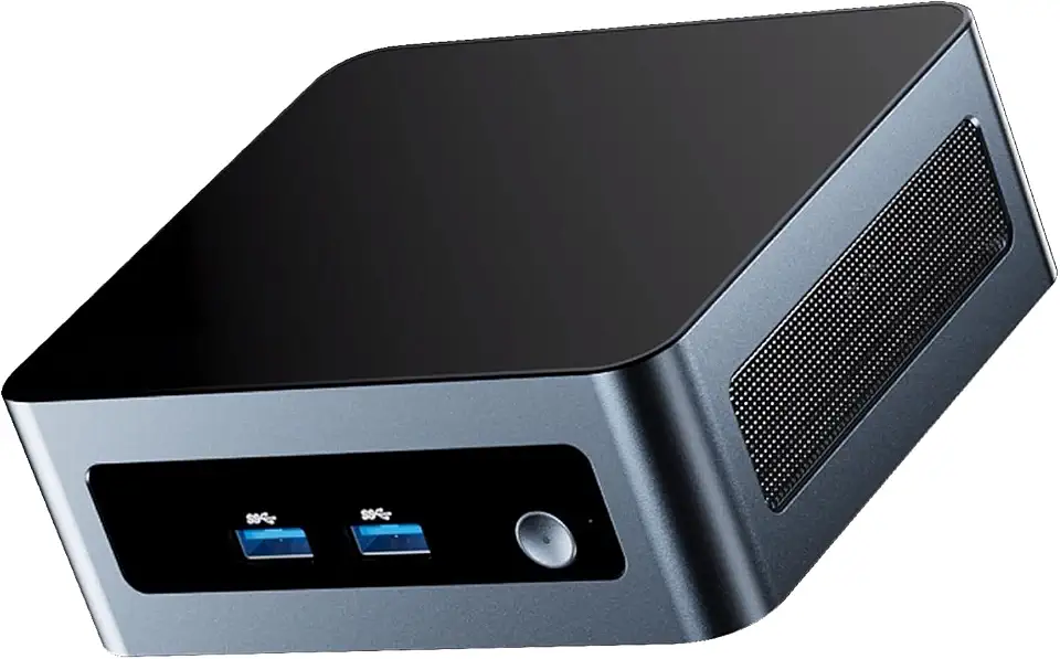 Mini Pc Amd Ryzen 5 5500U (6 Núcleos/12 Threads, Até 4,0 Ghz), Até 64 Gb de Ram, Suporte para Três Monitores 4K, Wi-Fi 6 / Bluetooth 5.2 / Dual Hd, Type-C, Computador de Mesa