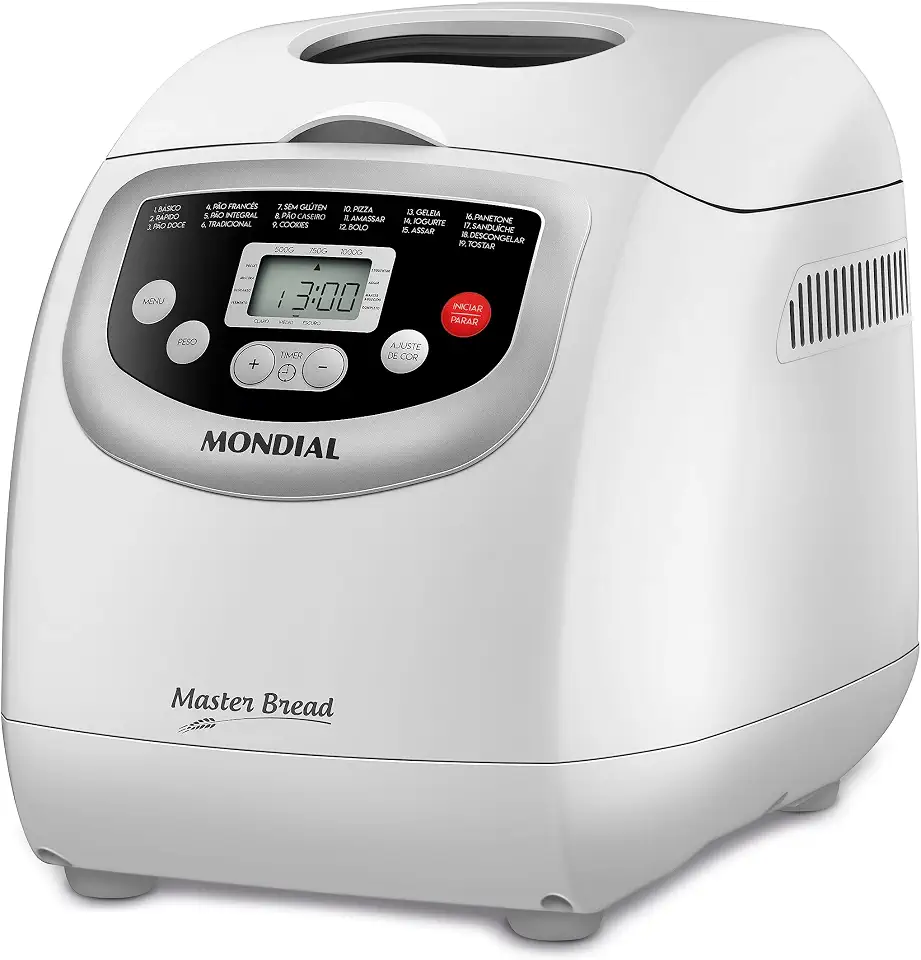 MONDIAL Panificadora Automática Master Bread, Branco, 700W, 110V - NPF-54