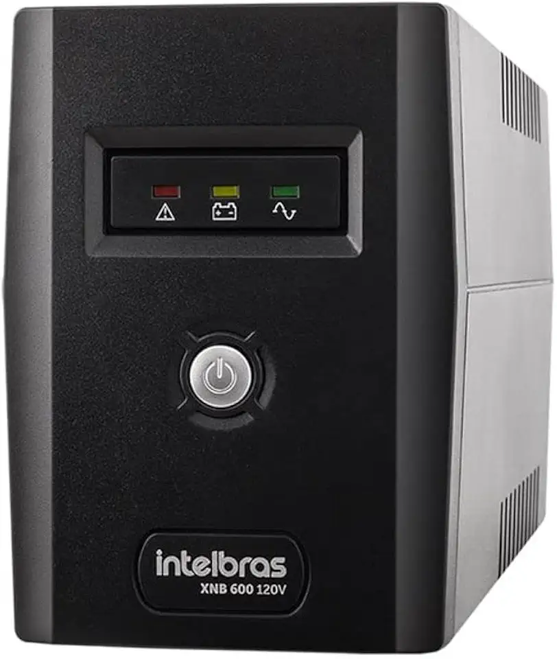 Nobreak Interactive, Intelbras XNB 600 120V, Preto