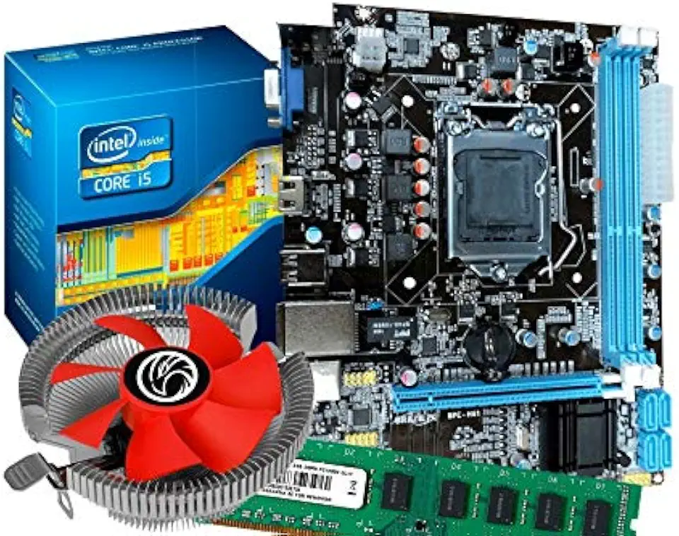 Kit Upgrade - Intel Core i5 + Placa Mãe Lga 1155 + 8GB Ram DDR3 + Cooler + Pasta Térmica - Nfe Inclusa