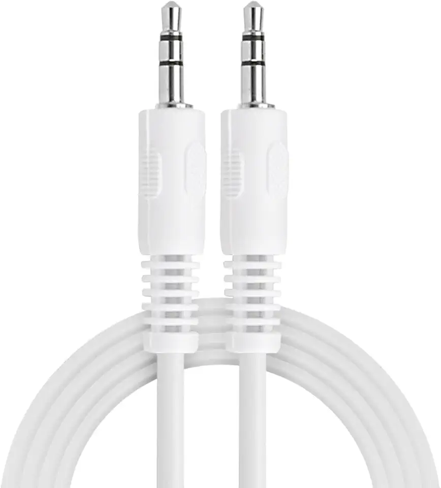 PIX Cabo De Audio P2Xp2 Estereo 1,8Mts Branco, Santana Centro, 018-1112