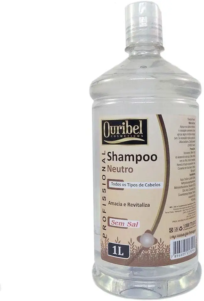 Shampoo Neutro Ouribel 1L