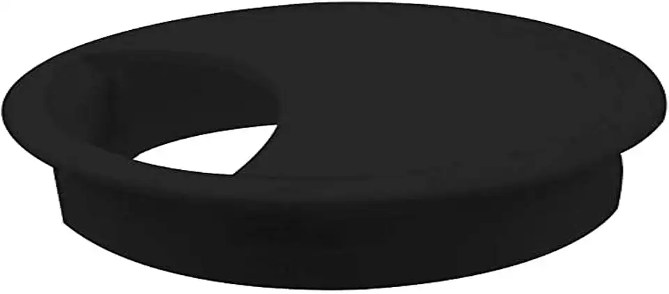 Passa-Fio para Mesa 59Mm Preto, Bemfixa, 8998