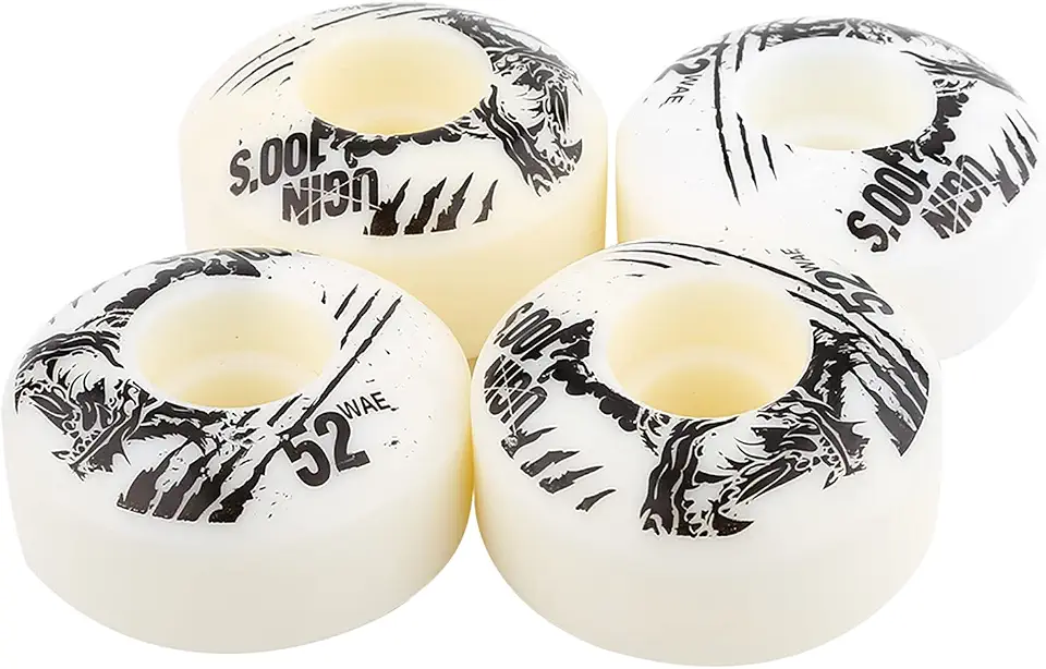 Cosiki Cosiki Rodas de Skate PU Cruiser Rodas Longboard Resilientes 4 Unidades/Conjunto para Patinação Em Estradas de Asfalto e Cimento (#3)