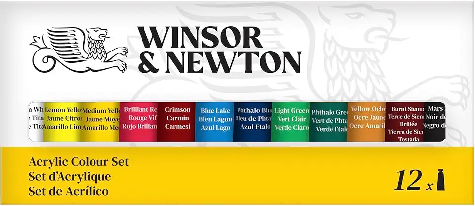 TINTA ACRILICA W&N DISCOVER 12 CORES 10ML 2790001