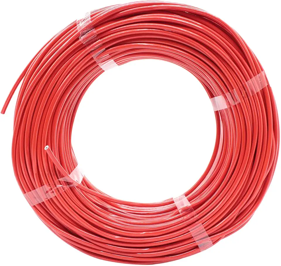 Cabo Flexível 4,0mm Rolo 100m Fio Elétrico Com Inmetro (Vermelho)