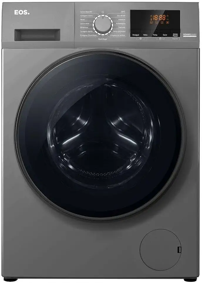 Lava e Seca Eos 10,1kg Power Wash Titanium Elr2107lst 220v