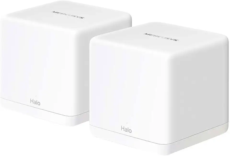 Kit de Roteador Mesh WiFi 6 AX1500 para casa toda de até 350m² Porta Gigabit e configuração em 3 etapas, controle parental