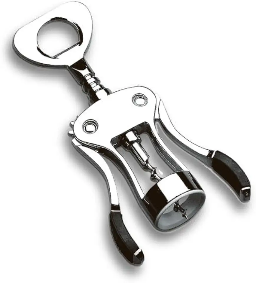 Brinox - Saca-Rolhas Com Abas - Aço Inox
