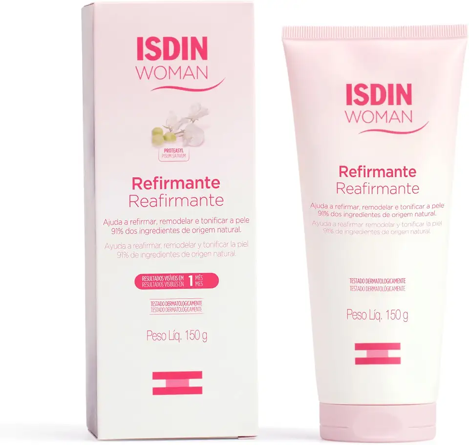 ISDIN Creme Firmador Corporal com Óleo de Rosa Mosqueta Woman Refirmante - 150g