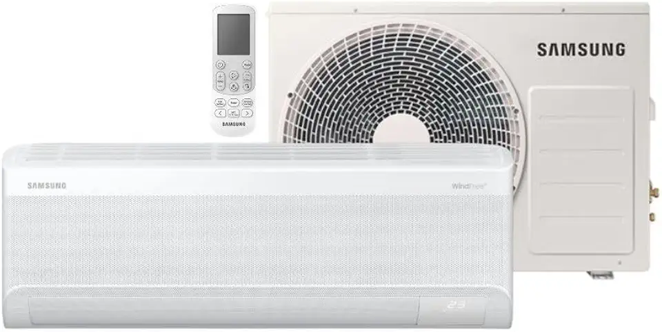Ar Condicionado Split Inverter Samsung WindFree AI Pro 12000 BTUs Quente e Frio 220V AR60H12C1AWNAZ