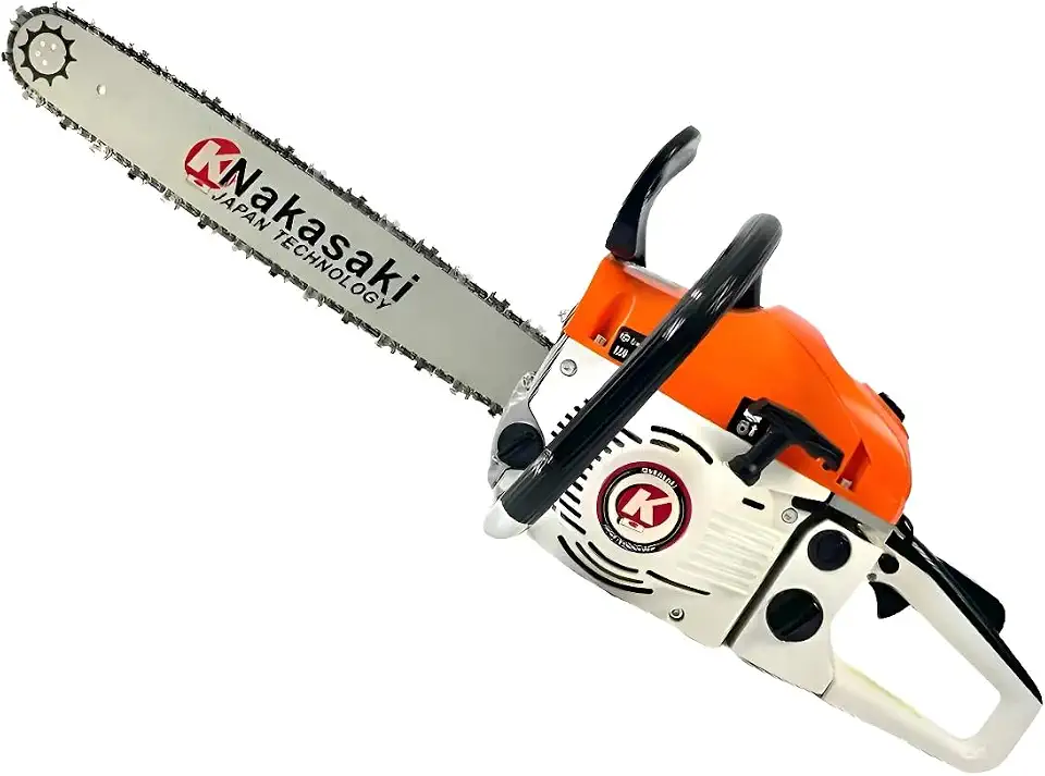 Motoserra Profissional Gasolina 80CC Muito Potente Sabre 22 Polegadas Motosserra Modelo Novo