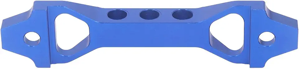 Suporte de Bateria de Carro Com Parafuso J de Aço Inoxidável | Suporte Resistente e Barra Transversal da Liga de Alumínio para Tamanhos Múltiplos da Bateria (Azul)