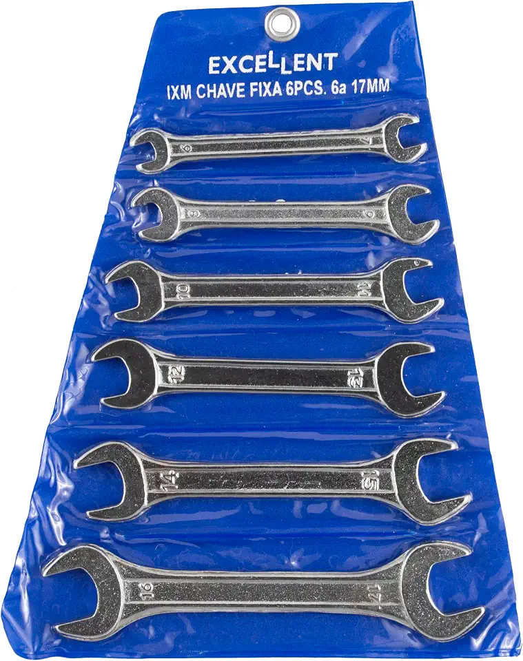CHAVE FIXA JOGO COM 6 PÇS 6-17MM