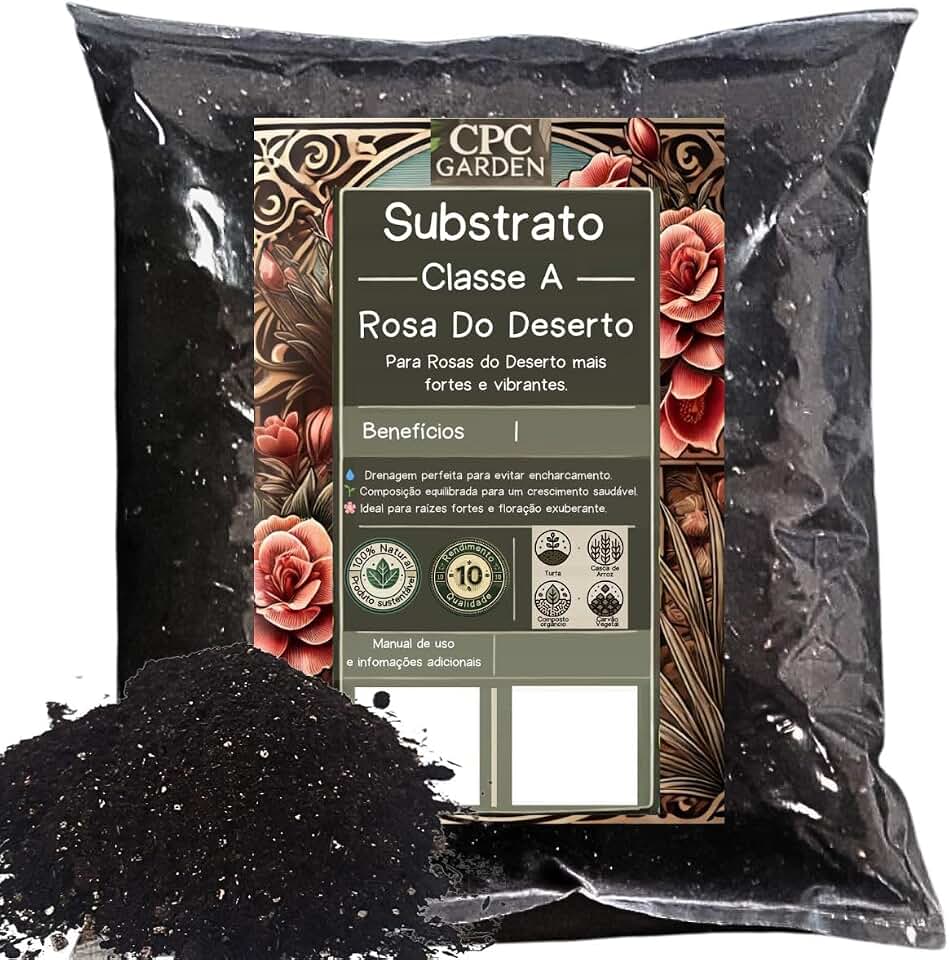 Substratos Classe A CPC Garden Rosa do Deserto (10 Litros)