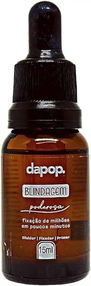 Blindagem para Maquiagem Dapop 15ml - Fixador e Primer Facial À Prova D'água - Longa Duração e Resistência Extrema
